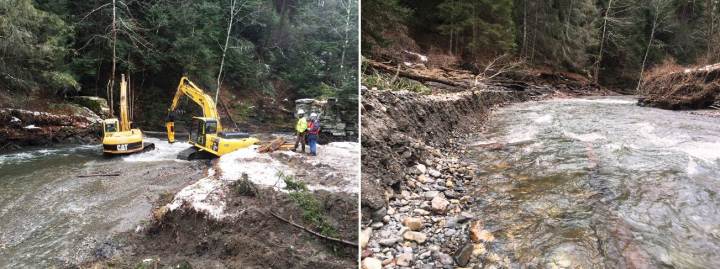 Fall river dam removal. Photo credit: Massachusetts Division of Ecological Restoration (flickr.com; https://creativecommons.org/licenses/by/2.0/).