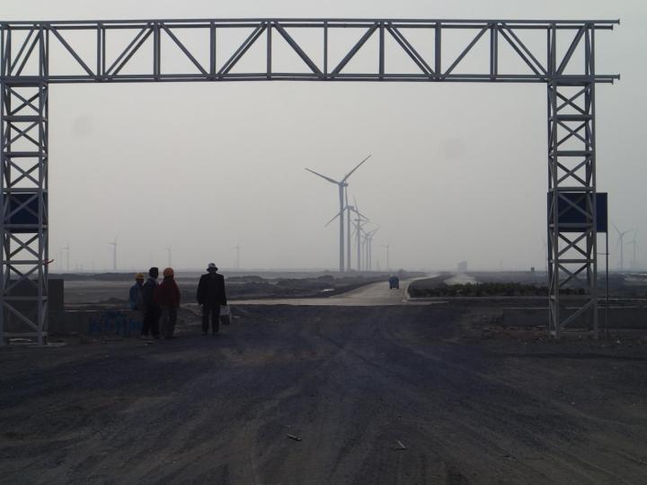 Enormous areas of high quality intertidal mudflats